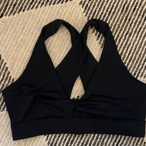 Fabletics Black Halter Bra